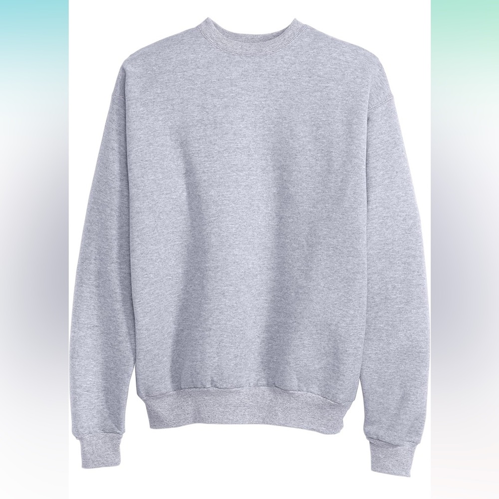 5/$20 Men’s Hanes EcoSmart Fleece Cotton-Blend Pullover, Crewneck Sweatshirt XXL